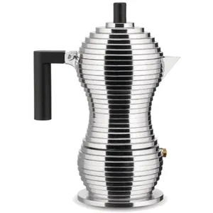 Alessi Alessi Pulcina Cafetière À Induction Noir 6 Tasses pas cher