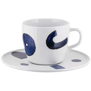 Alessi Itsumo koffiekop en schotel 21cl yunoki ware pas cher