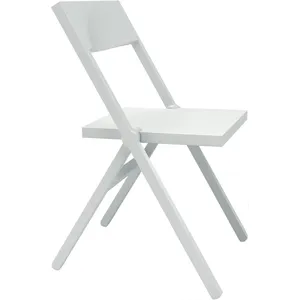 Chaise pliante et empilable Alessi Piana - Rouge - Plastique et fibre ... pas cher