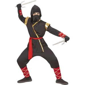 Widmann Ninja ? Déguisement pour enfant, 11-13 ans - 158cm, Noir pas cher