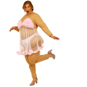 Comparateur de prix : Widmann - Potloodventer & Travestiet Kostuum - Travestiet Vette Stripp...