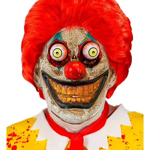 Widmann Masker Scary Clown Met Wiebel Ogen pas cher
