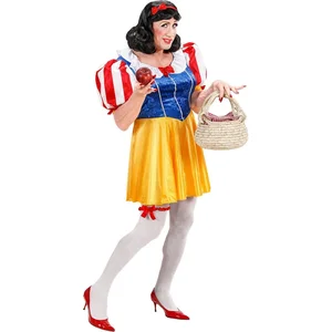 Comparateur de prix : Widmann - Sneeuwwitje Kostuum - Mannelijke Sneeuwwitje Travestiet XL Kostuum - Blauw, Rood, Geel - XL - Carnavalskleding - Verkleedkleding