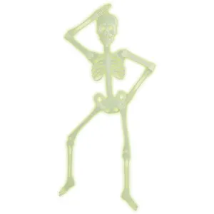 WIDMANN - Fosforescerende skeletten versiering Halloween pas cher
