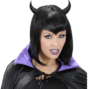Comparateur de prix : Serre-tête Diable Noir - Adulte - Couleur principale: Noir