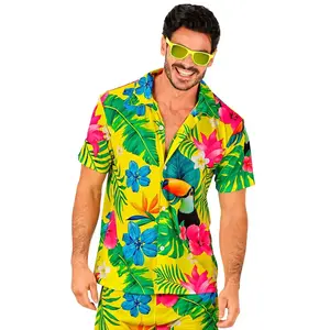 Widmann Zomer Partyblouse Toekan Volwassen - Maat L/XL pas cher