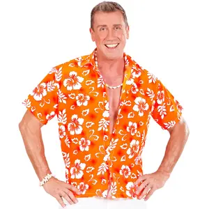 Widmann - Chemise hawaïenne, fête sur la plage, carnaval, fête à thème pas cher
