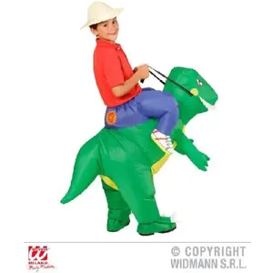 Widmann 75503 gonflable Dinosaure Costume ? Taille Unique, BlancVendu parbol