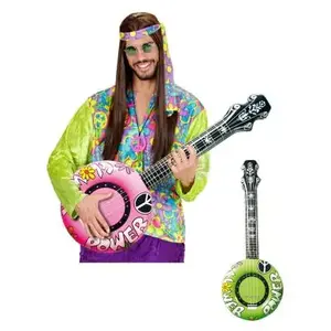 WIDMANN Banjo gonflable hippie Rose pas cher