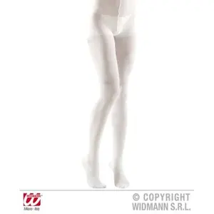 Widmann Collant Blanc Scintillant - Adultes pas cher