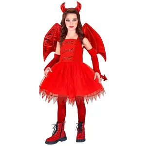 WIDMANN Déguisement Diable - Fille - 7/8 ans (122 à 128 cm) pas cher
