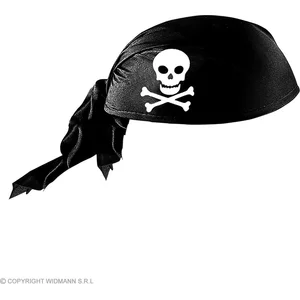 Widmann - Piraat & Viking Kostuum - Piratenhoed Zeerover Black Bart, V...