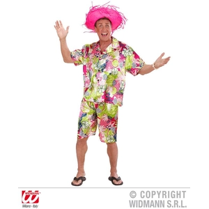 WIDMANN Hawaïen Chemise pour adulte Party et carnaval 253Vendu parbol