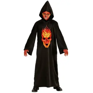 Déguisement Gourou Diabolique - WIDMANN - Enfant 11 ans - Garçon - Noi... pas cher