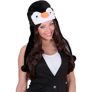 WIDMANN - Zwart met witte pinguïn muts pas cher