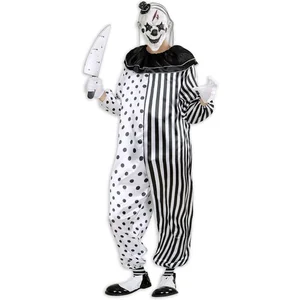 Combinaison Pierrot le Tueur - WIDMANN - taille M - Blanc - Adulte - Halloween pas cher