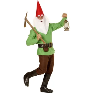 Widmann - Costume nain, gnomes, lutins, carnaval, déguisements, fête à thème pas cher