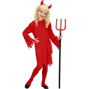 Widmann Costume de diable enfant, 140, Rouge pas cher