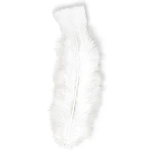 Widmann Sierveren - 50x - wit - 17 cm - knutselveertjes - decoratie/hobbymateriaalVendu parbol