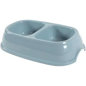 Zolux DBLE NS PL BOWL 0.2LX2 BLUE (0.20 l), Gamelle pas cher