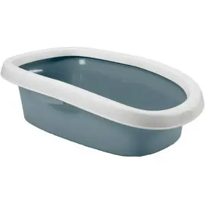 KERBL PET Bac à Litière pour Chat Sprint Bleu 58 x 39 x 17 cm pas cher