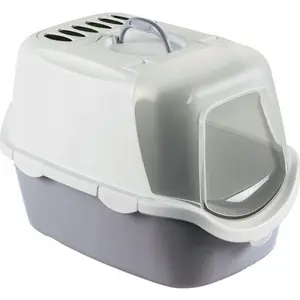 Zolux Cathy Easy Clean Litter Box Pilka (Bac à litière fermé), Bac à l... pas cher
