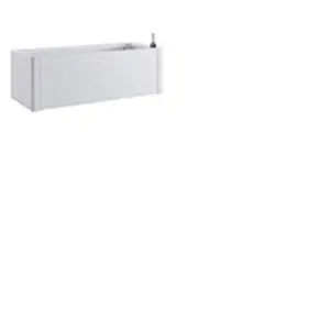 Bac à fleurs rectangulaire Natural Delux - STEFANPLAST - 100x43xH33cm ... pas cher