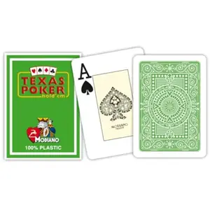 Modiano - 3005464 Accessoires pour Jeux de Casino, Couleur Vert Clair,