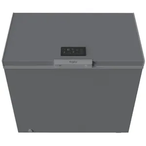 Congélateur coffre Whirlpool W3RHS19EG 198L gris