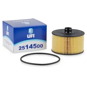 UFI Filters, Filtre à Huile 25.145.00, Filtre à Huile de Remplacement, Adapté aux Voitures, Applicable sur Différents Modèles Dacia, Mercedes Benz, Nissan, Renault et Smart pas cher