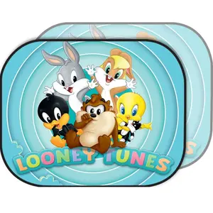 Tataway Paire De Pare-Soleil Latéraux 44 X 35 Cm Looney Tunes Pour Voi... pas cher