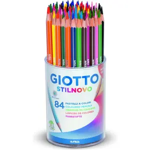 Giotto Omyacolor Pot de 84 crayons Stilnovo pas cher