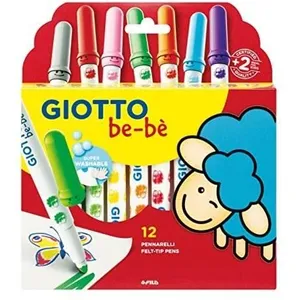 Marqueurs Giotto Bebe' 12 pièces