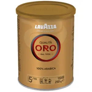 Ground coffee Lavazza Qualita Oro, 250 g (in a tin)
