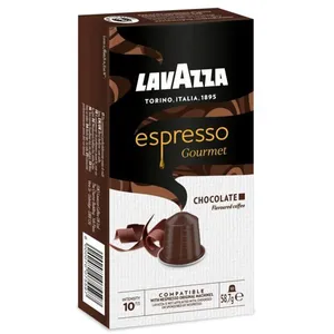 Capsules de café chocolat - Lavazza - 10 capsules - Compatibles Nespresso - Arôme chocolat - Arabica et Robusta pas cher