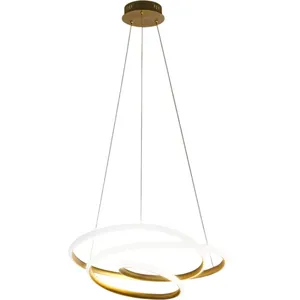 Lustre moderne gea luce diva sp t led suspension en aluminium pas cher