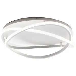 Plafonnier moderne gea luce atia pp b led plafonnier en aluminium et s... pas cher