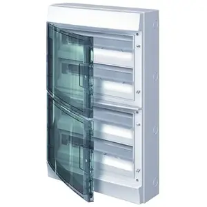 Abb entrelec mistral65 Boîte de 72 modules 4 rangées porte transparent... pas cher