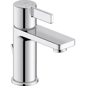 Duravit D-Neo - Wastafelkraan met afvoer, chroom DE1010001010 pas cher