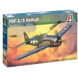 Italeri Modelbouwpakket Vliegtuigen - 91213 F6F-3/5 Hellcat WWII - Ame...