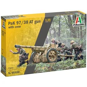 Italeri Modelbouwpakket Militaire voertuigen - 96460 Pak 97/38 Antitan...Vendu parbol
