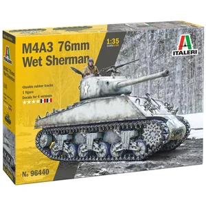 ITALERI - Maquette Char M4a3 76mm Wet Sherman italeri96440 1:35 Maquet... pas cher