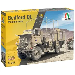 1:35 Italeri 0241 Bedford QL - Medium Truck Plastic Modelbouwpakket pas cher
