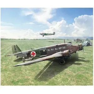 1:72 Italeri 0102 Junkers Ju-52/3m Vliegtuig Plastic Modelbouwpakket