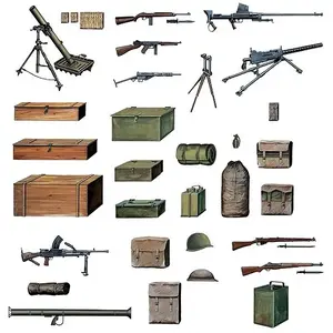 Comparateur de prix : 1:35 Italeri 407 Accessoires Military Plastic Modelbouwpakket