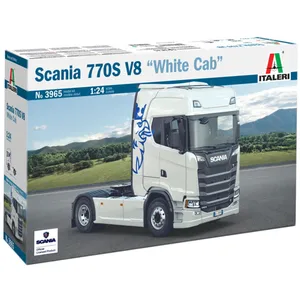ITALERI - Maquette Camion Scania 770s V8 White Cab |italeri|3965| 1:24...