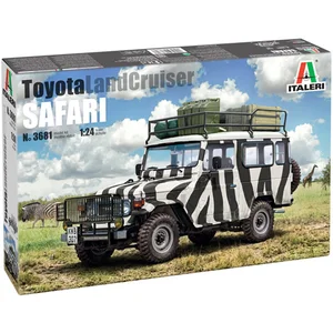 Italeri Modelbouwpakket Auto - 3681 Toyota Land Cruiser Safari - Japan...