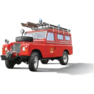 1:24 Italeri 3660 Land Rover Fire Truck Plastic Modelbouwpakket pas cher