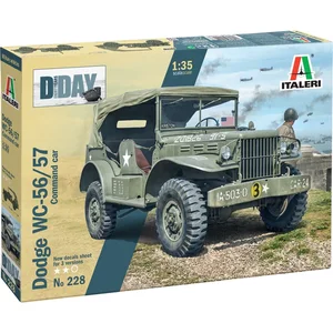 Comparateur de prix : 1:35 Italeri 0228 Dodge WC-56/57 Command Car Plastic Modelbouwpakket
