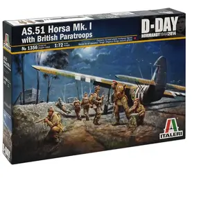 T2M Italeri Maquette Plastique Reproduisant As.51 Horsa Mk.I/Ii 1/72-T2m pas cher
